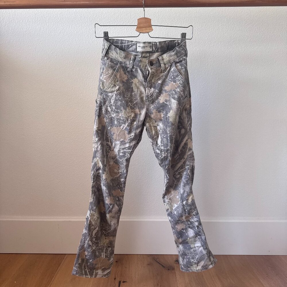 Abercrombie Kids Realtree Camo Pants 9-10 Utility